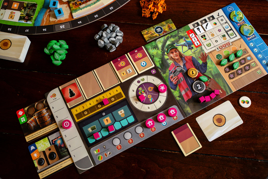 Brettspiel Forestry (Englische Version)