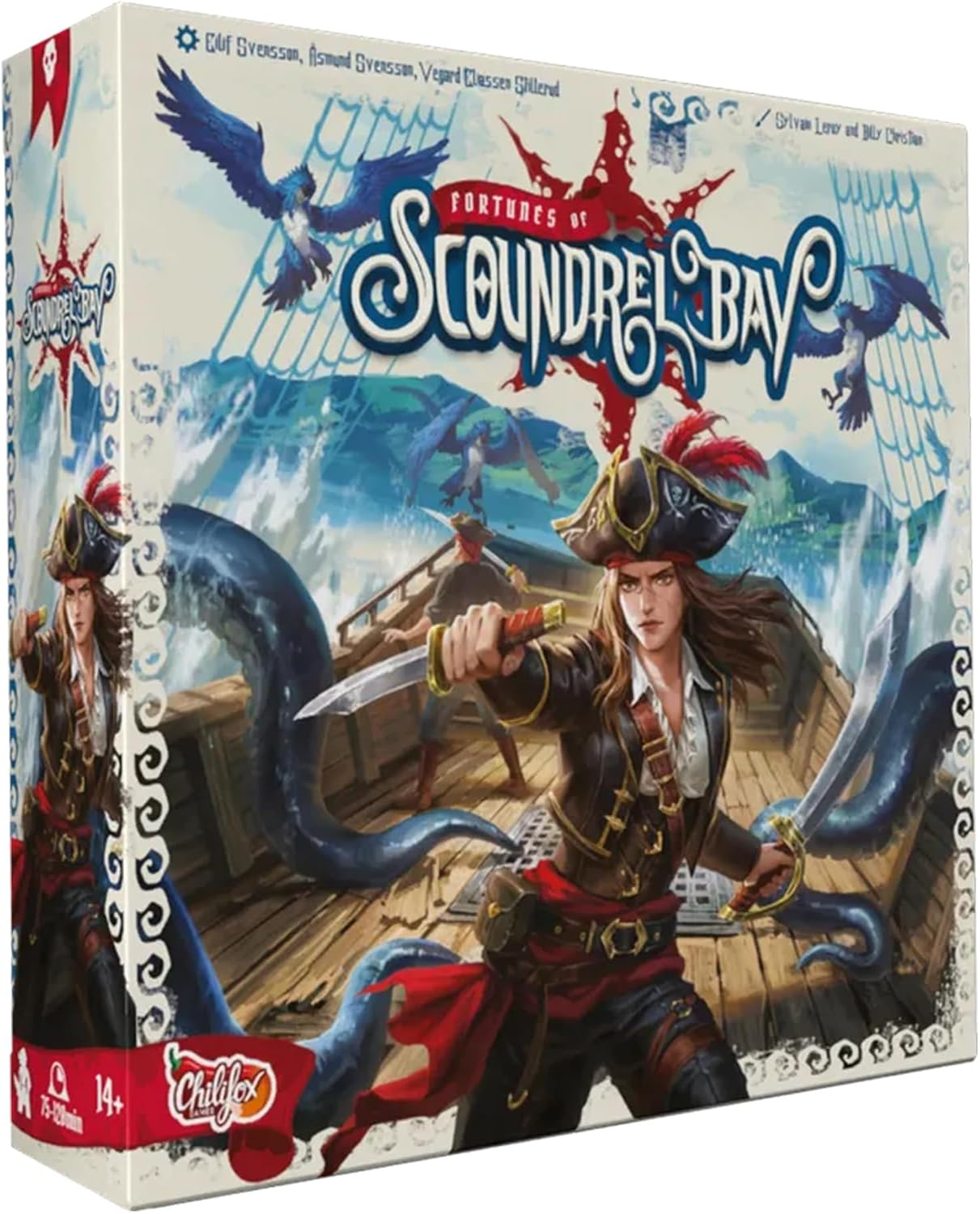 Brettspiel Fortunes of Scoundrel Bay (Englische Version)