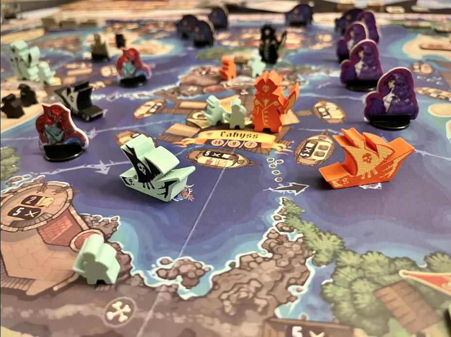 Brettspiel Fortunes of Scoundrel Bay (Englische Version)