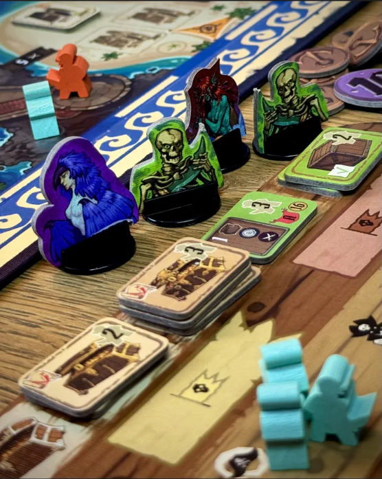 Brettspiel Fortunes of Scoundrel Bay (Englische Version)