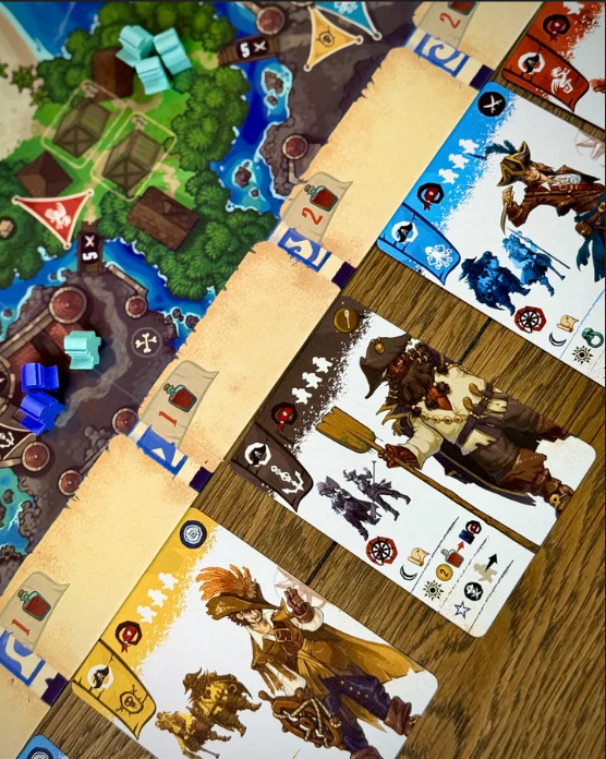 Brettspiel Fortunes of Scoundrel Bay (Englische Version)
