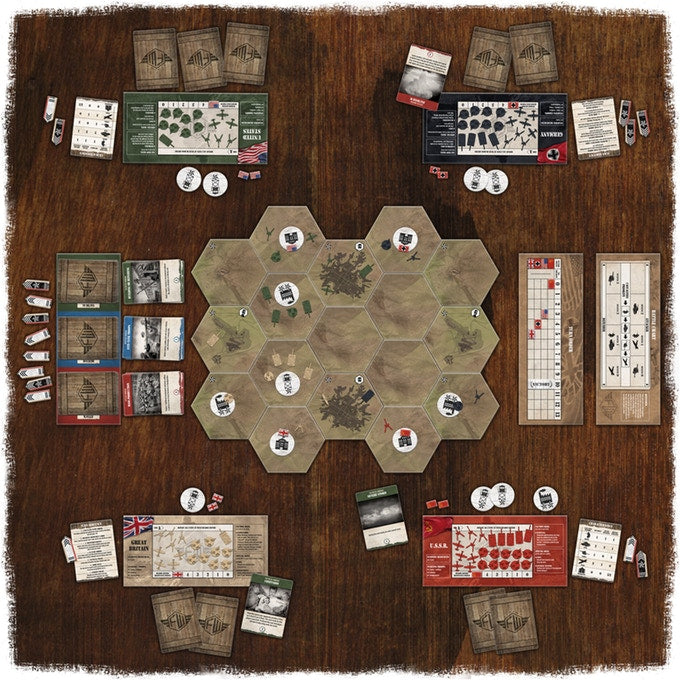 Brettspiel Frontier Wars (Deutsche Version)