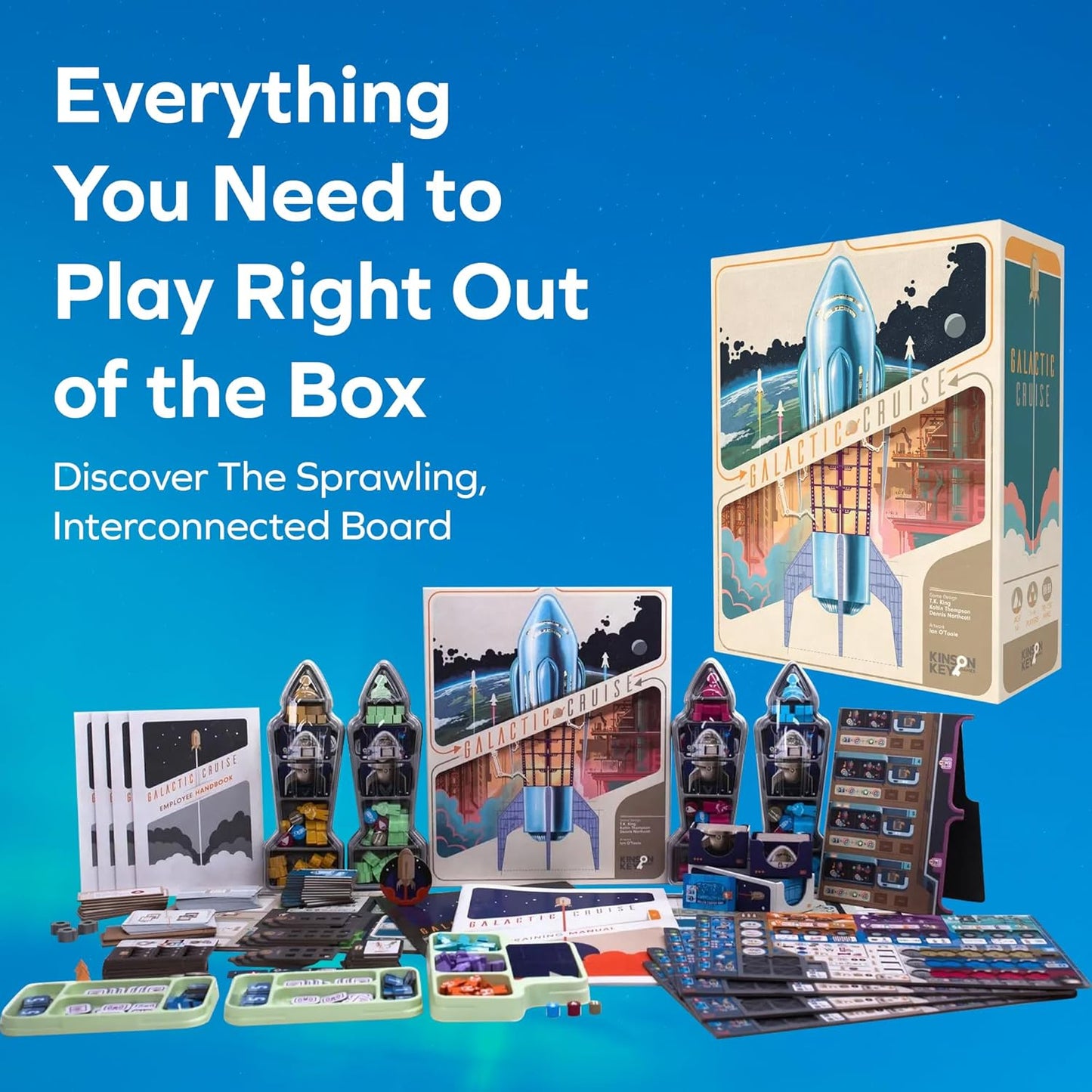 Brettspiel Galactic Cruise (Englische Version)