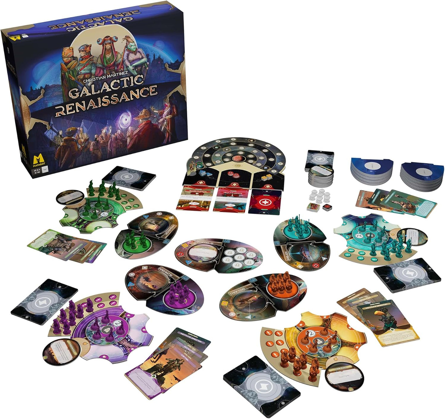 Brettspiel Galactic Renaissance (Englische Version)