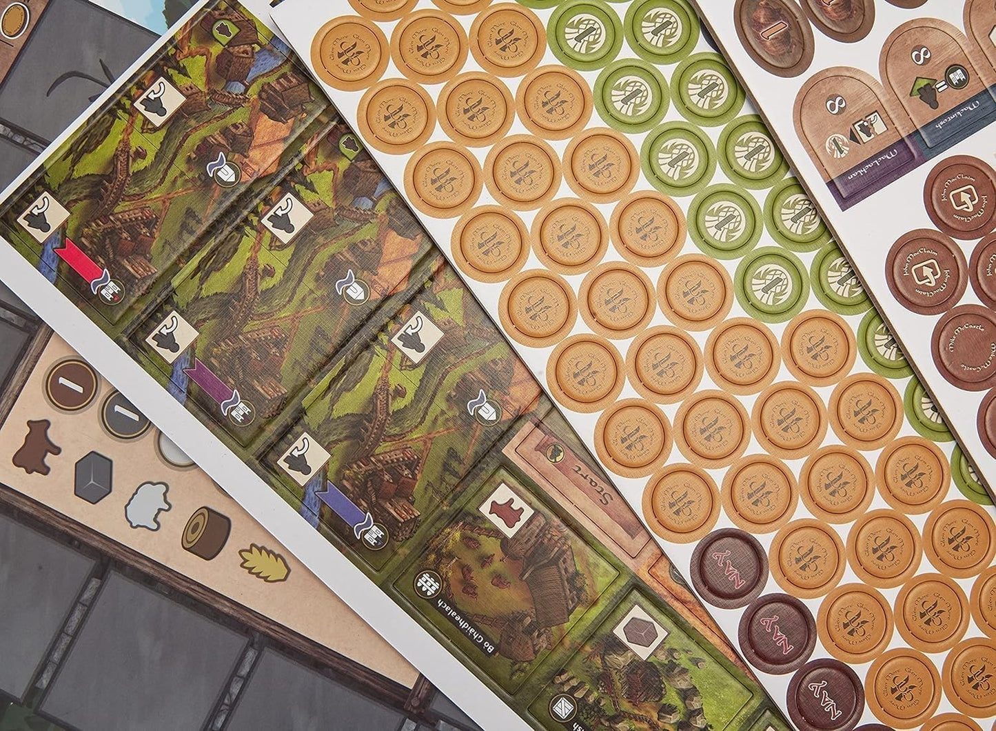 Brettspiel Glen More 2. Chronicles (Deutsche, Englische Version)