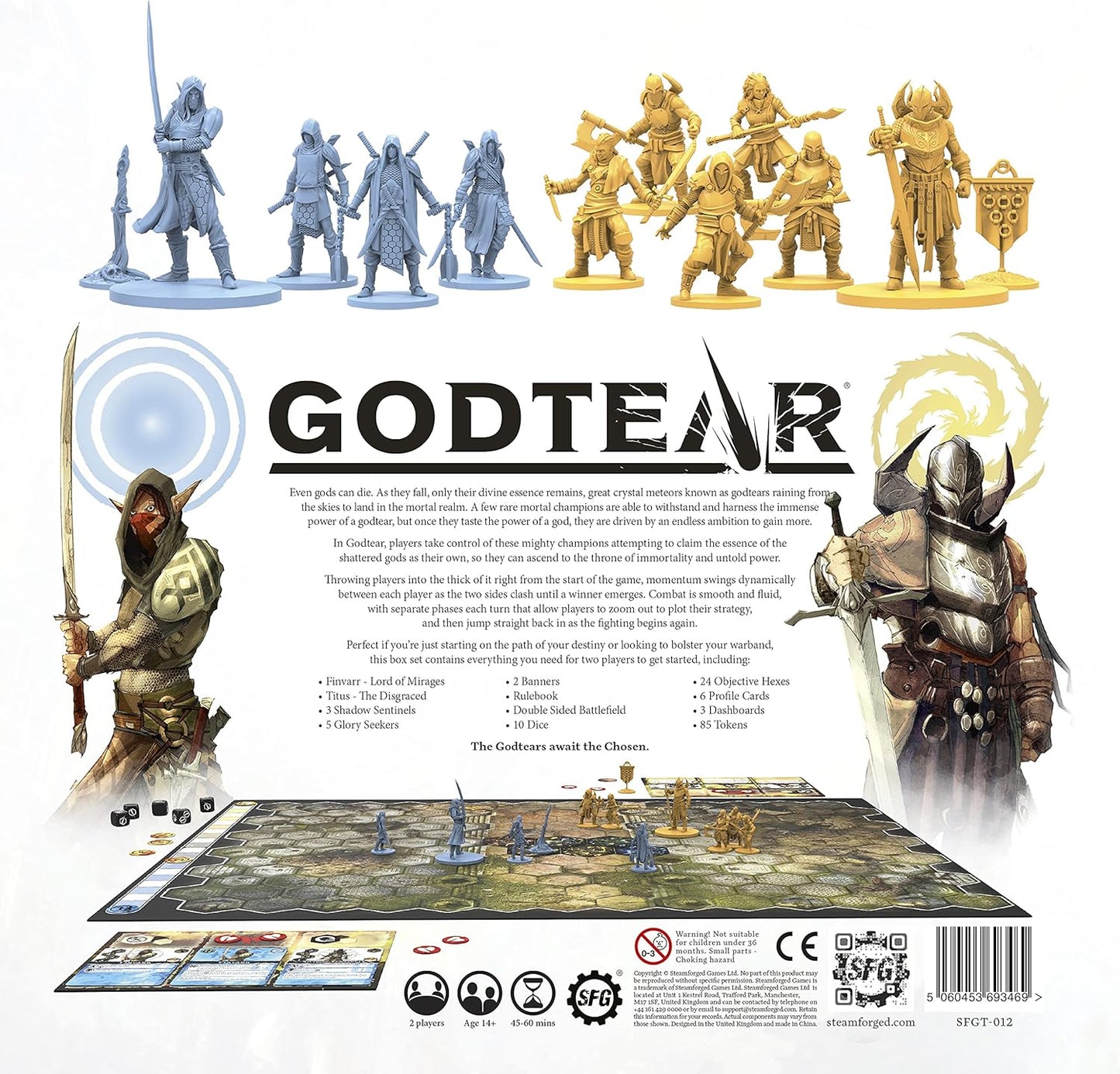 Brettspiel Godtear Borderlands. Starter Set (Englische Version)