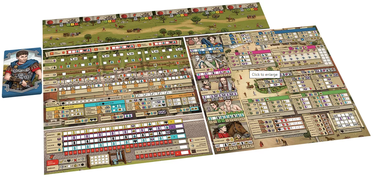 Brettspiel Hadrian's Wall (Englische Version)