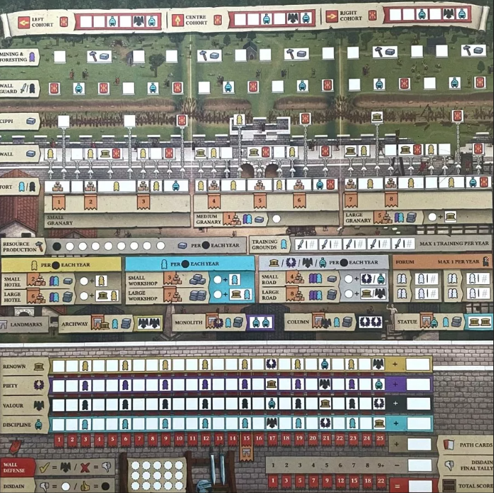 Brettspiel Hadrian's Wall (Englische Version)