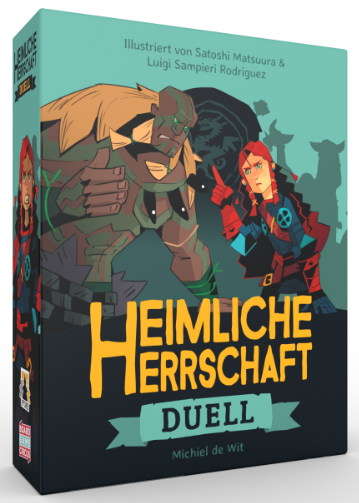 Brettspiel Heimliche Herrschaft. Duell (Deutsche Version)