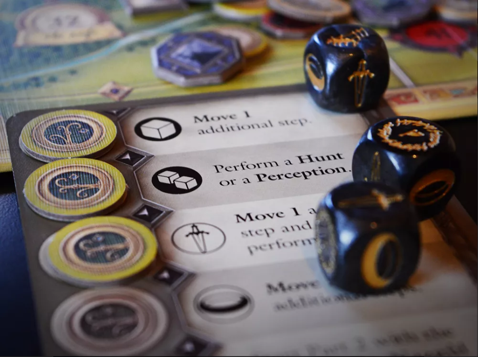 Brettspiel Hunt for the Ring (Englische Version)