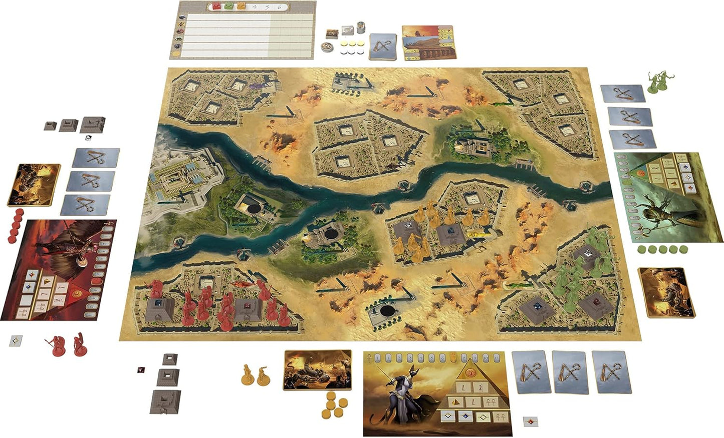 Brettspiel Kemet. Blood And Sand (Englische, Französische Version)