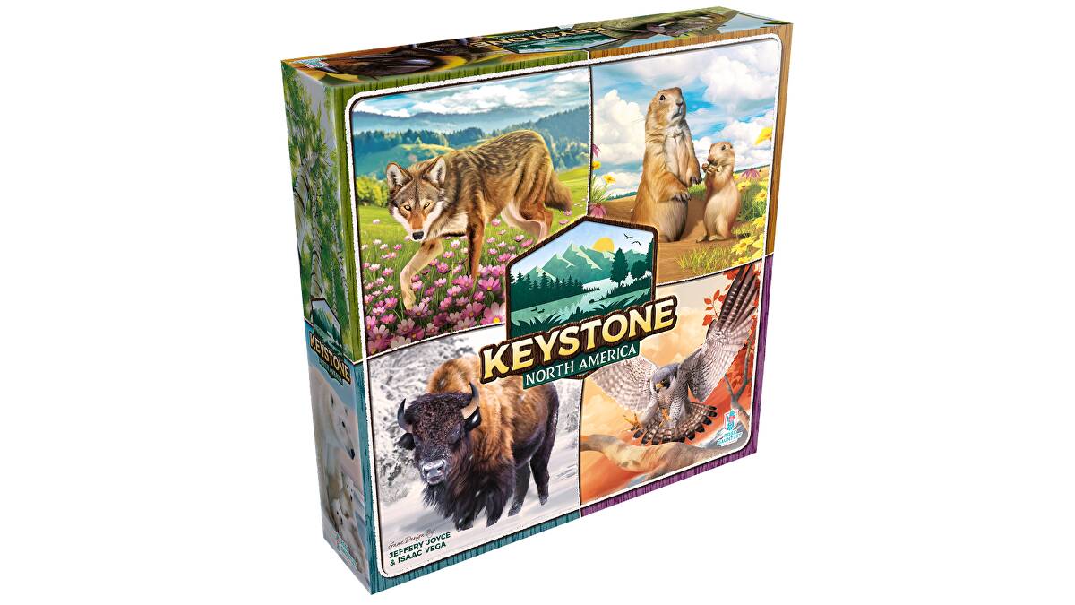 Brettspiel Keystone. North America. Deluxe Edition (Englische Version)