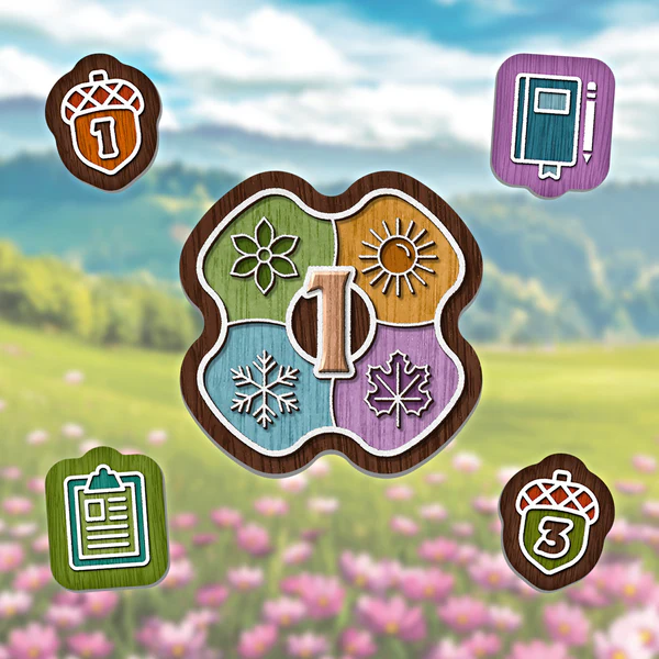 Brettspiel Keystone. North America. Deluxe Edition (Englische Version)