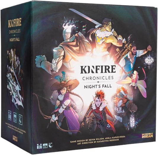 Brettspiel Kinfire Chronicles. Nights Fall (Deutsche Version)