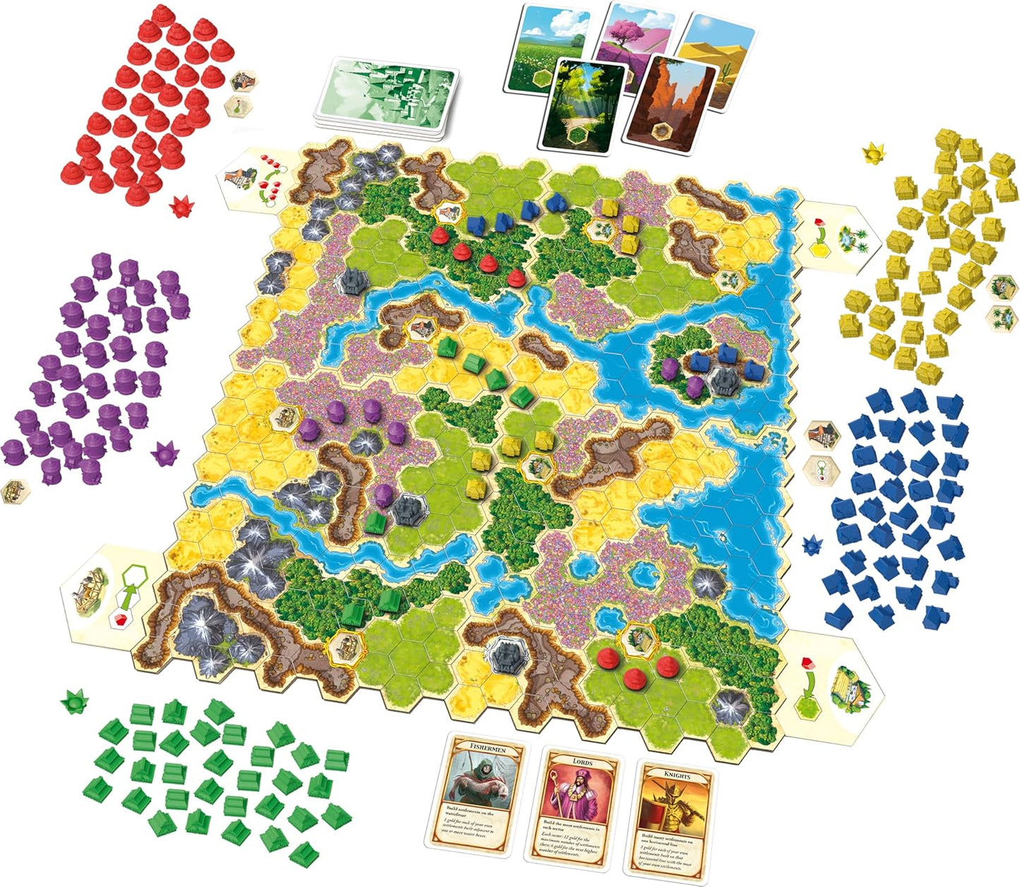 Brettspiel Kingdom Builder. Anniversary Edition (Multilingual Version)