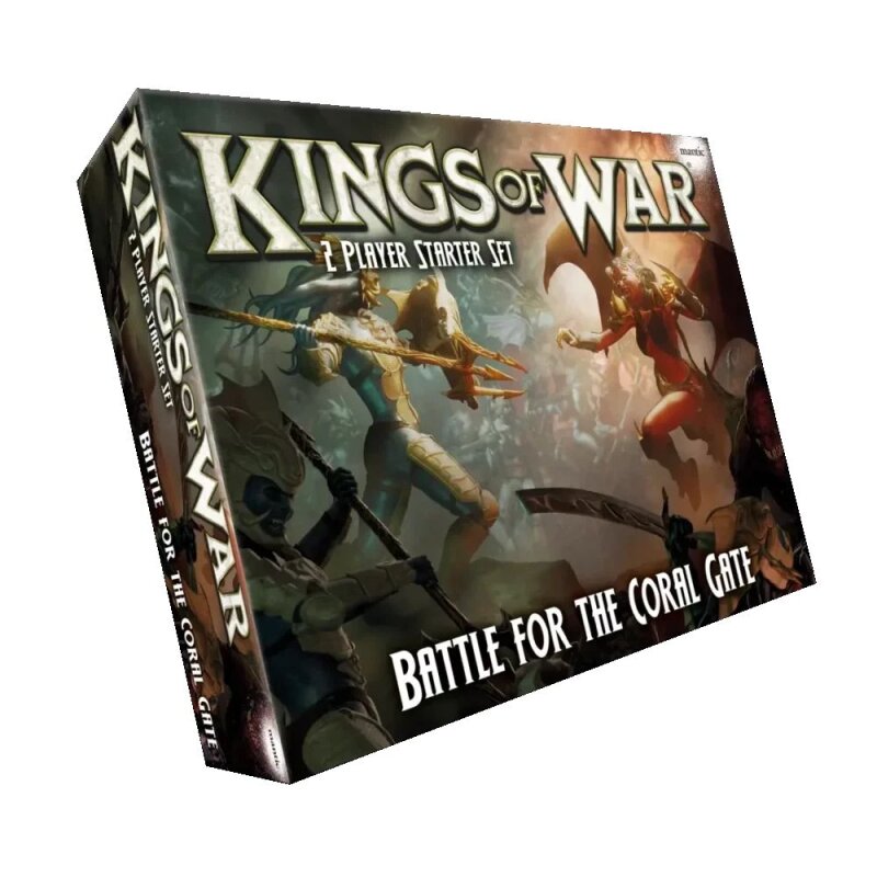 Brettspiel Kings of War. Battle for Coral Gate (Englische Version)