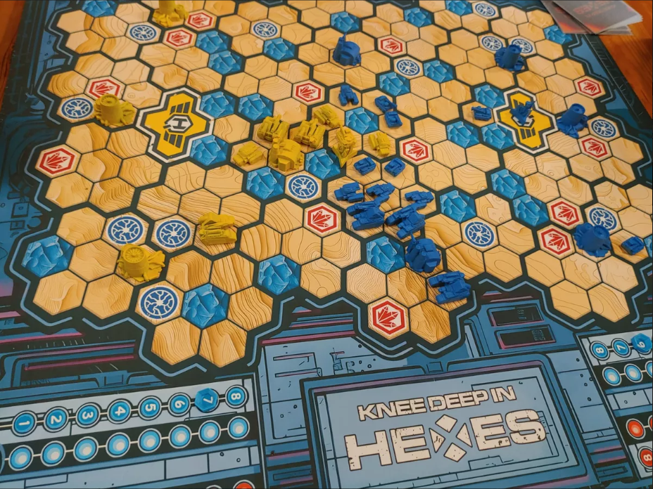 Brettspiel Knee Deep in Hexes (Deutsche Version)