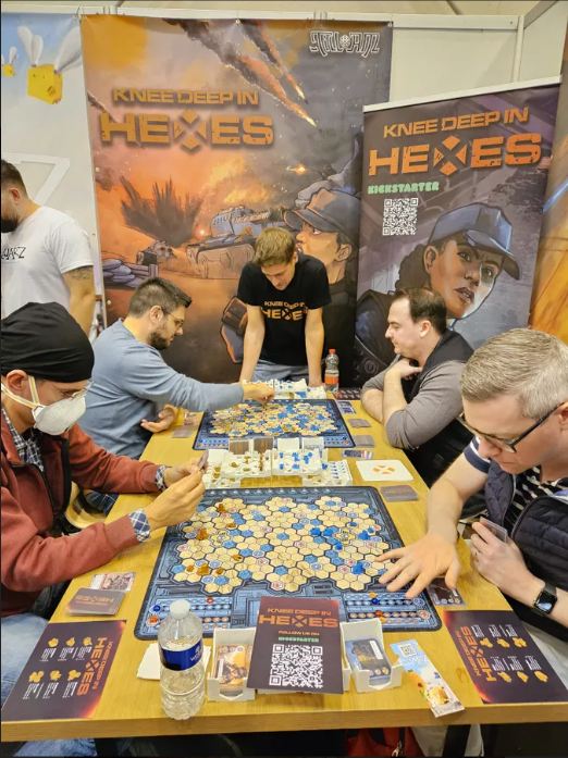 Brettspiel Knee Deep in Hexes (Deutsche Version)