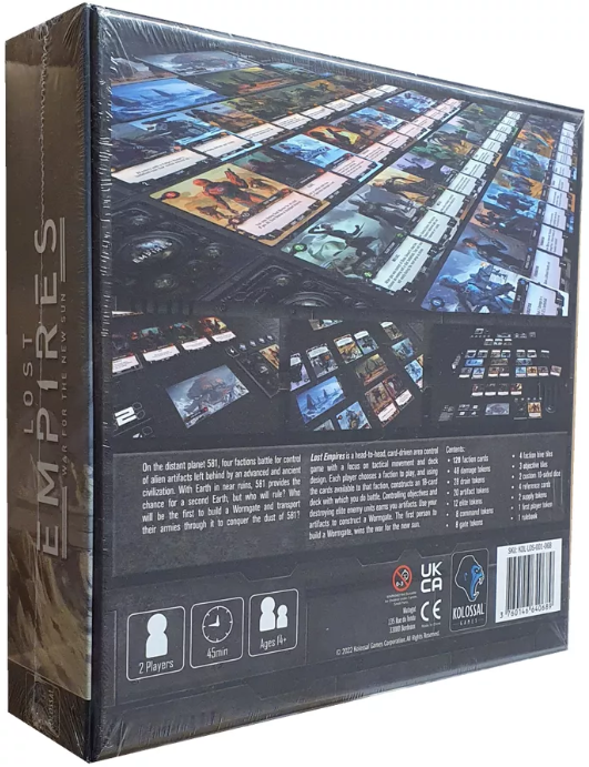 Brettspiel Lost Empires. War for the New Sun (Englische Version)