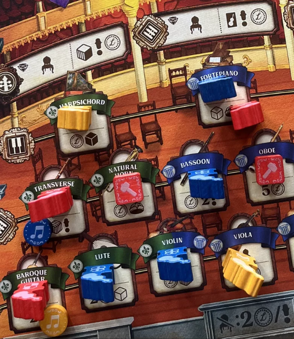 Brettspiel Luthier. The Art of the Instrument (Englische Version)