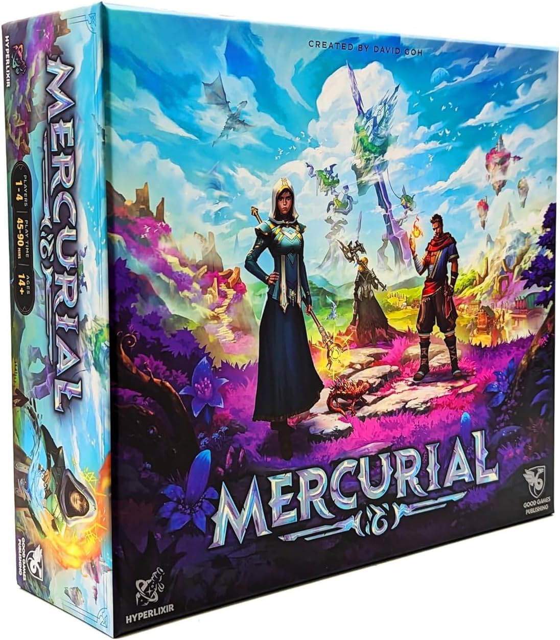 Brettspiel Mercurial (Englische Version)