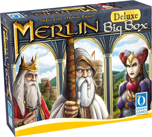 Brettspiel Merlin. Big Box (Deutsche, Englische Version)
