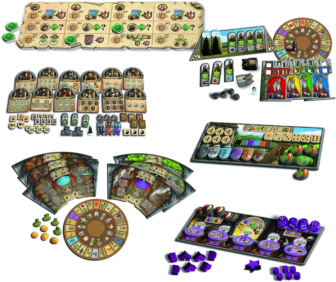 Brettspiel Merlin. Big Box (Deutsche, Englische Version)