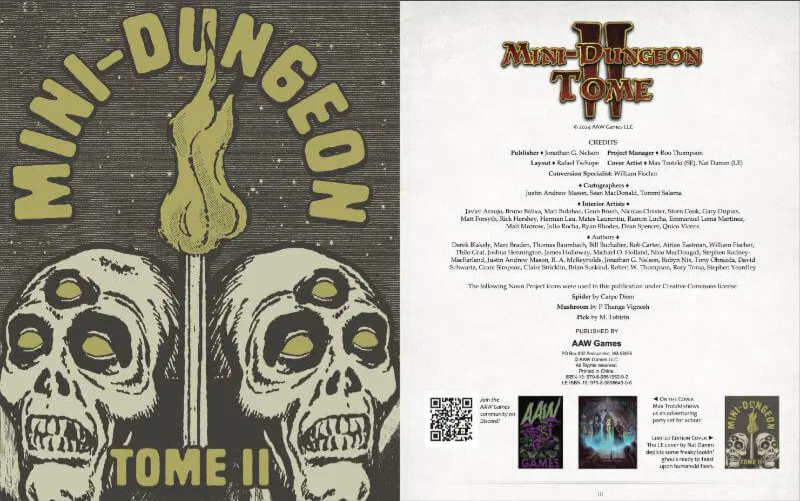 Spiel Mini-Dungeon Tome II. Standard Edition (Englische Version)