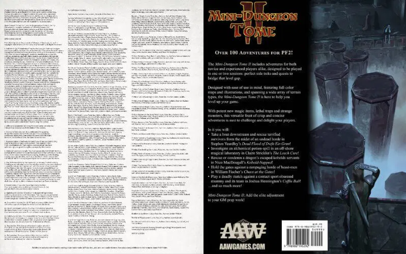 Spiel Mini-Dungeon Tome II. Standard Edition (Englische Version)