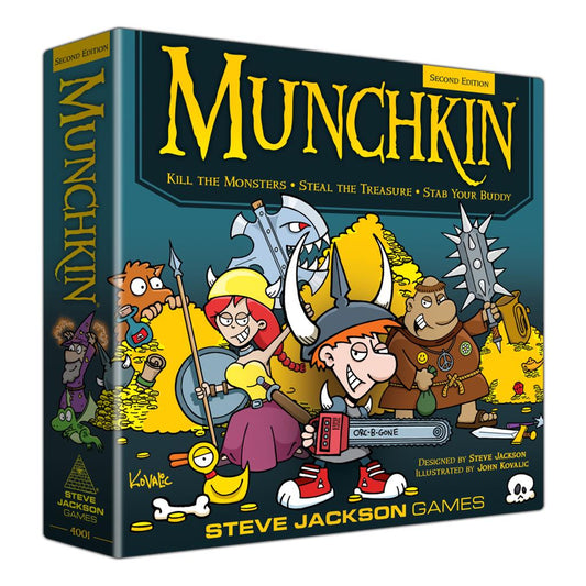 Brettspiel Munchkin. Deluxe. Second Edition (Englische Version)