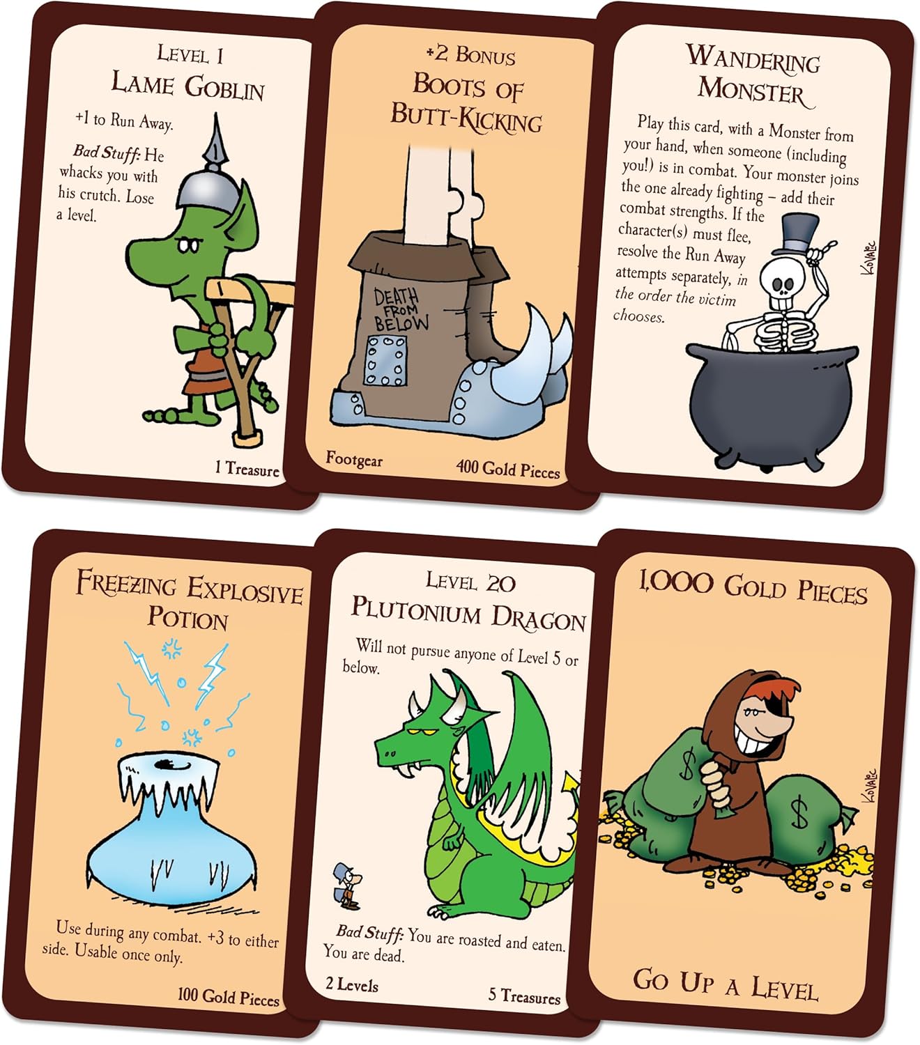 Brettspiel Munchkin Deluxe (Englische Version)