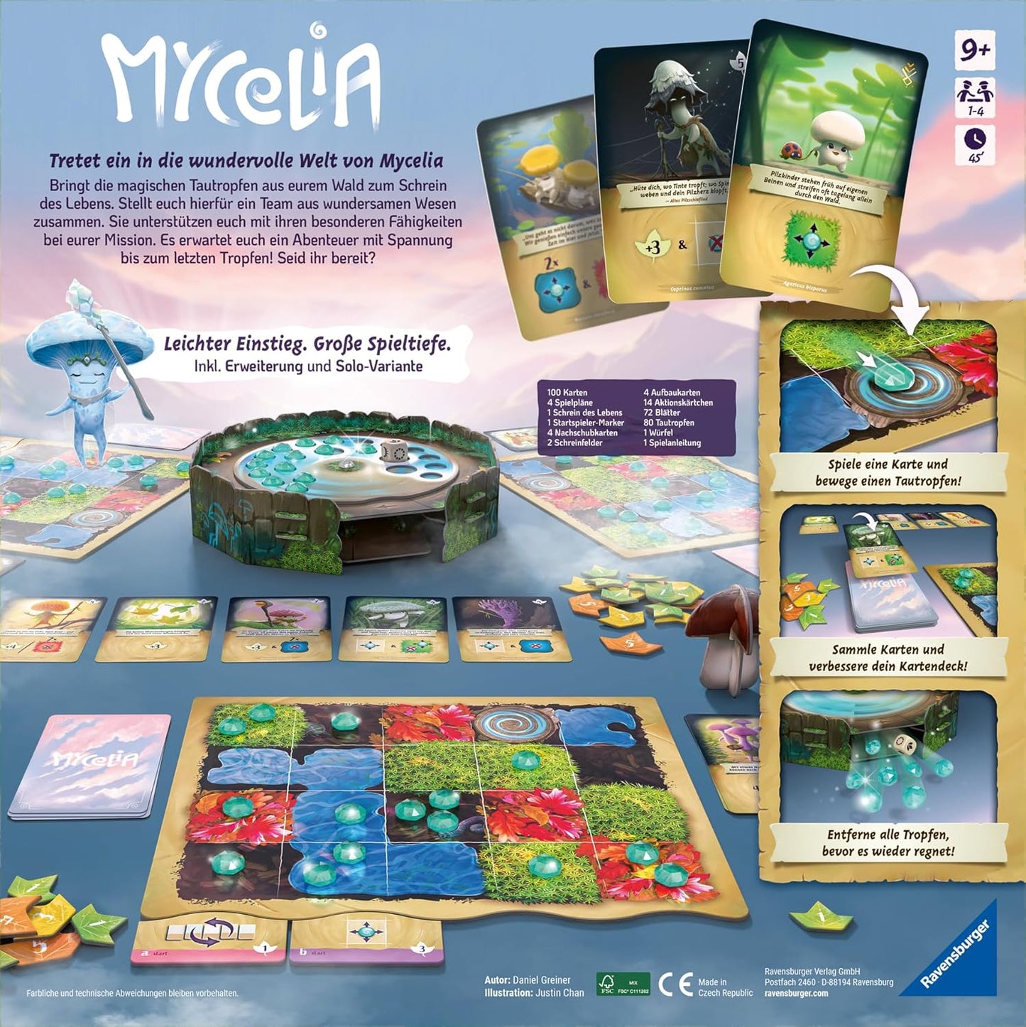 Brettspiel Mycelia (Deutsche Version)