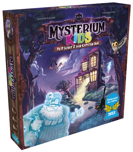 Brettspiel Mysterium Kids. Der Schatz von Kapitän Buh (Deutsche Version)