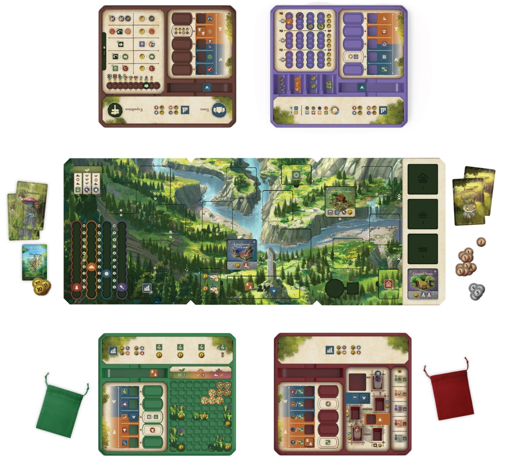 Board game Mythwind (German version)