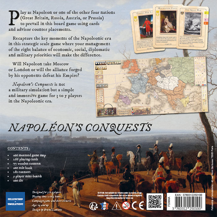 Brettspiel Napoleon's Conquest (Englische Version)