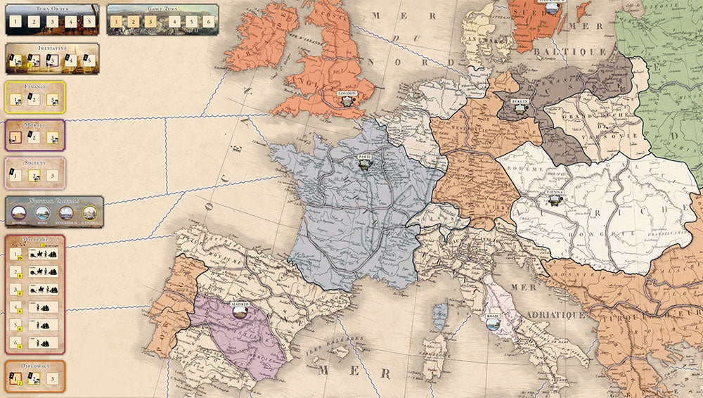 Brettspiel Napoleon's Conquest (Englische Version)