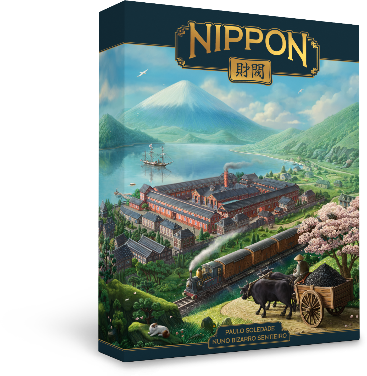 Jeu de société Nippon. Zaibatsu. Emperor's Edition (Version allemande)