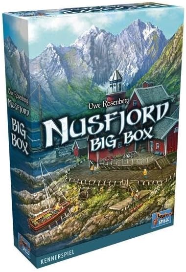 Brettspiel Nusfjord. Big Box (Deutsche Version)