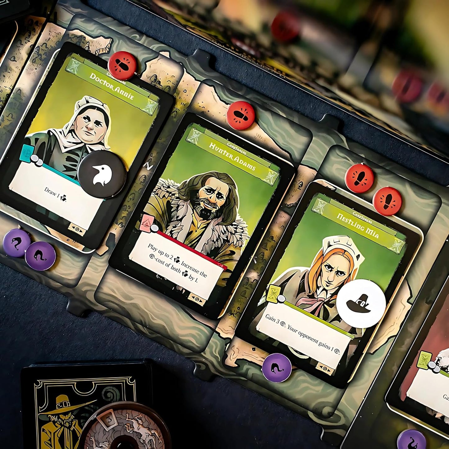 Brettspiel Pagan. Fate of Roanoke (Englische Version)