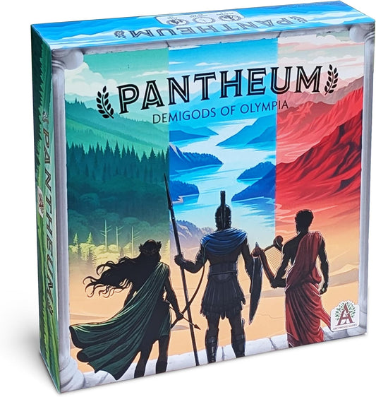 Brettspiel Pantheum. Demigods of Olympia (Englische Version)