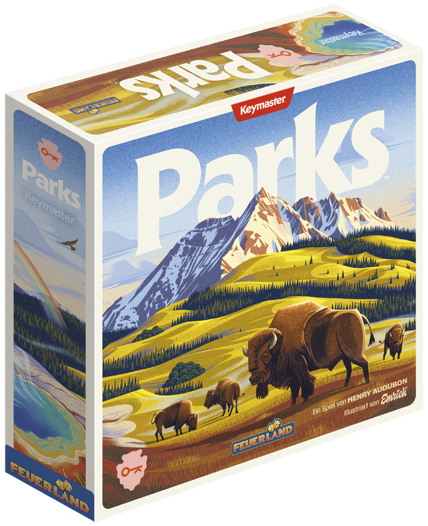 Brettspiel Parks. Second Edition (Deutsche Version)