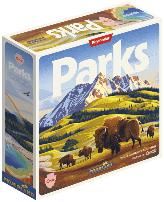 Brettspiel Parks. Second Edition (Deutsche Version)