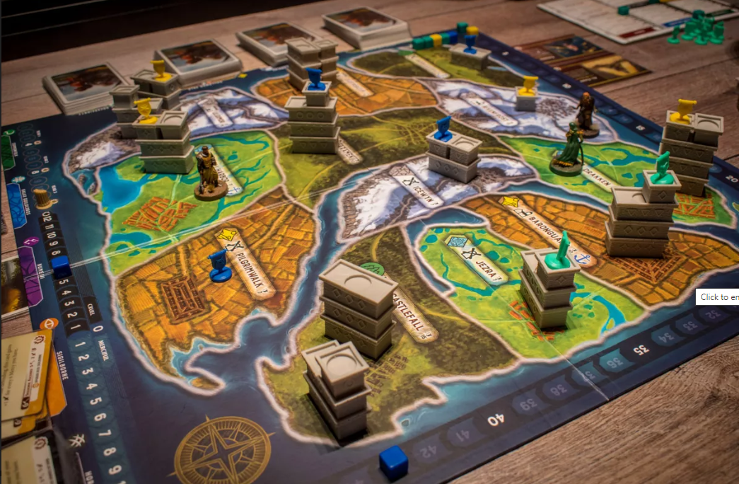 Board game Path of Light and Shadow (English Version)