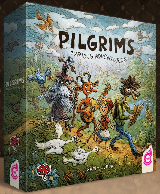 Brettspiel Pilgrims Curious Adventures (Englische Version)
