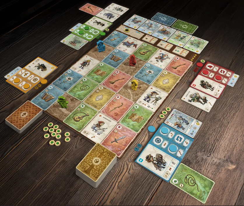 Brettspiel Pilgrims Curious Adventures (Englische Version)