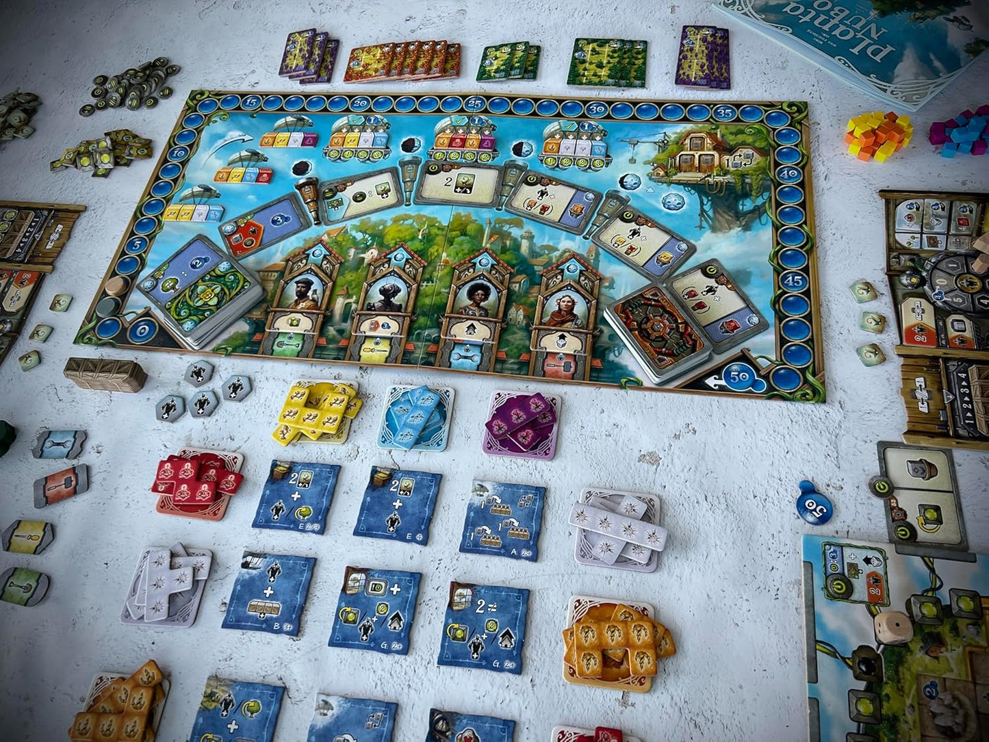 Brettspiel Planta Nubo (Englische, Spanische Versionen)