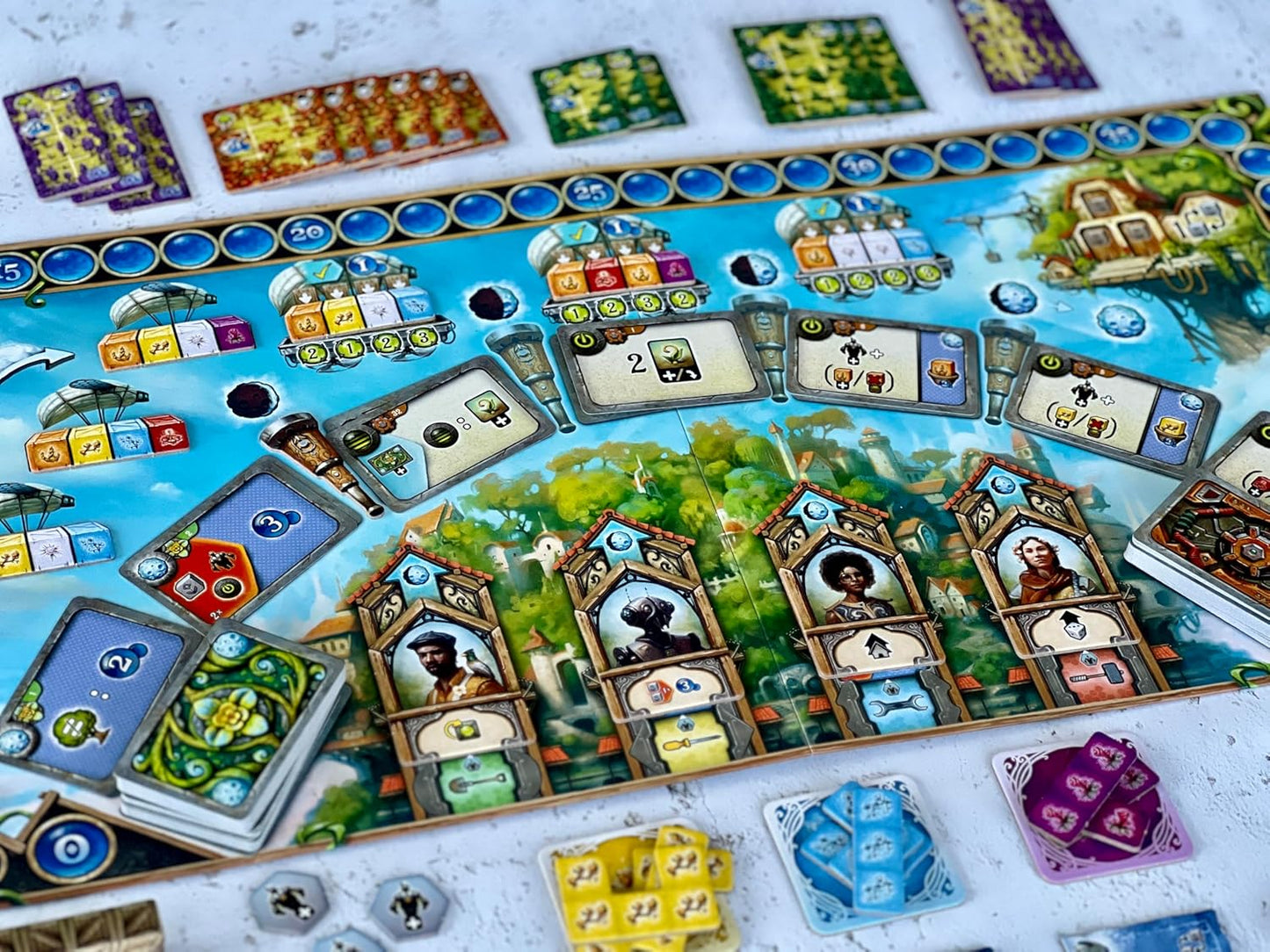 Brettspiel Planta Nubo (Englische, Spanische Versionen)