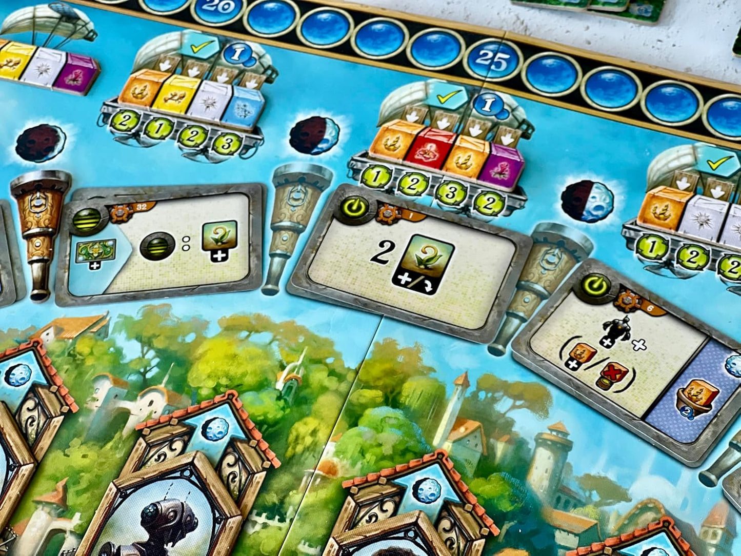 Brettspiel Planta Nubo (Englische, Spanische Versionen)