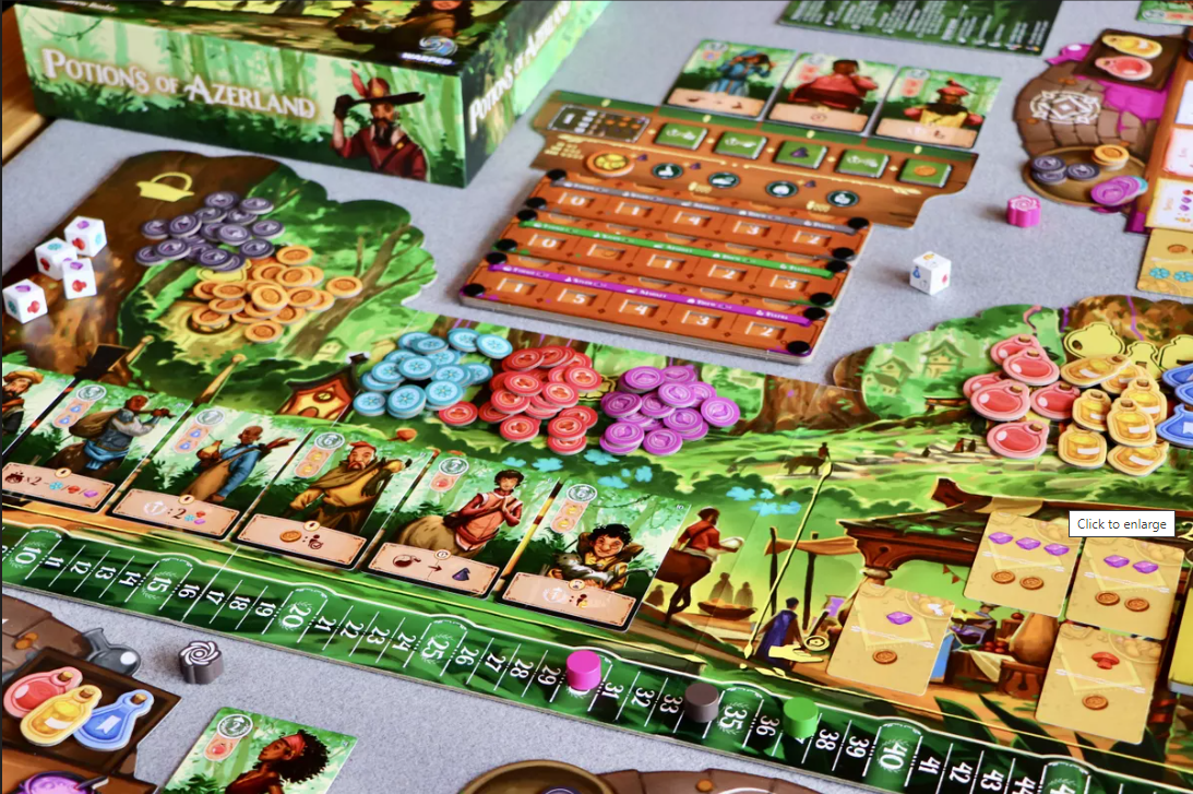 Brettspiel Potions of Azerland (Englische Version)