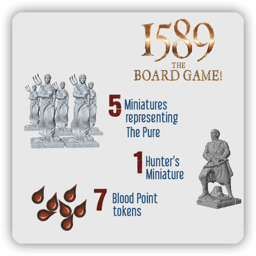 Brettspiel Powerwolf 1589 (Multilingual Edition)